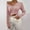 Pink, variant on Dyfzdhu Cardigan Sweaters for Women Long Sleeve Open Front Knit Crop Sweater Beige