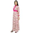 thumbnail image 2 of Bimba Women's Floral Winter Maxi Dress Long Printed Rayon, 2 of 6
