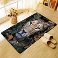 thumbnail image 1 of Alfombra con estampado de tigre en 3D, impresión artística, gran área, decoración suave para el hogar, alfombra de estilo bohemio, triangulación de envíos100 cm por 150 cm100 cm por 150 cm zhangmengya unisex, 1 of 2