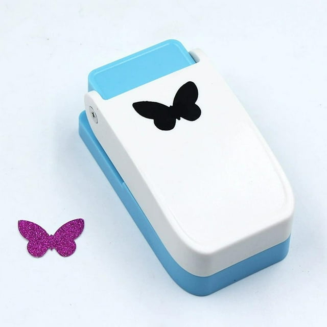1 Inch Square Punch, 2025 New Craft Lever Punch, 12 Shapes for Paper Crafts, for Cardstock, Gift Wrapping, Greeting Cards and Scrapbooks