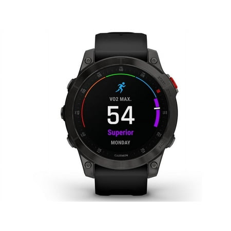 Garmin - epix (Gen 2) GPS Smartwatch 33mm Fiber-reinforced polymer - Titanium