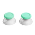 thumbnail image 6 of eXtremeRate Mint Green & White Dual-Color Replacement 3D Joystick Thumbsticks for PS5 Controller, Analog Thumb Sticks with Screwdriver for PS4 Slim Pro Controller, 6 of 7