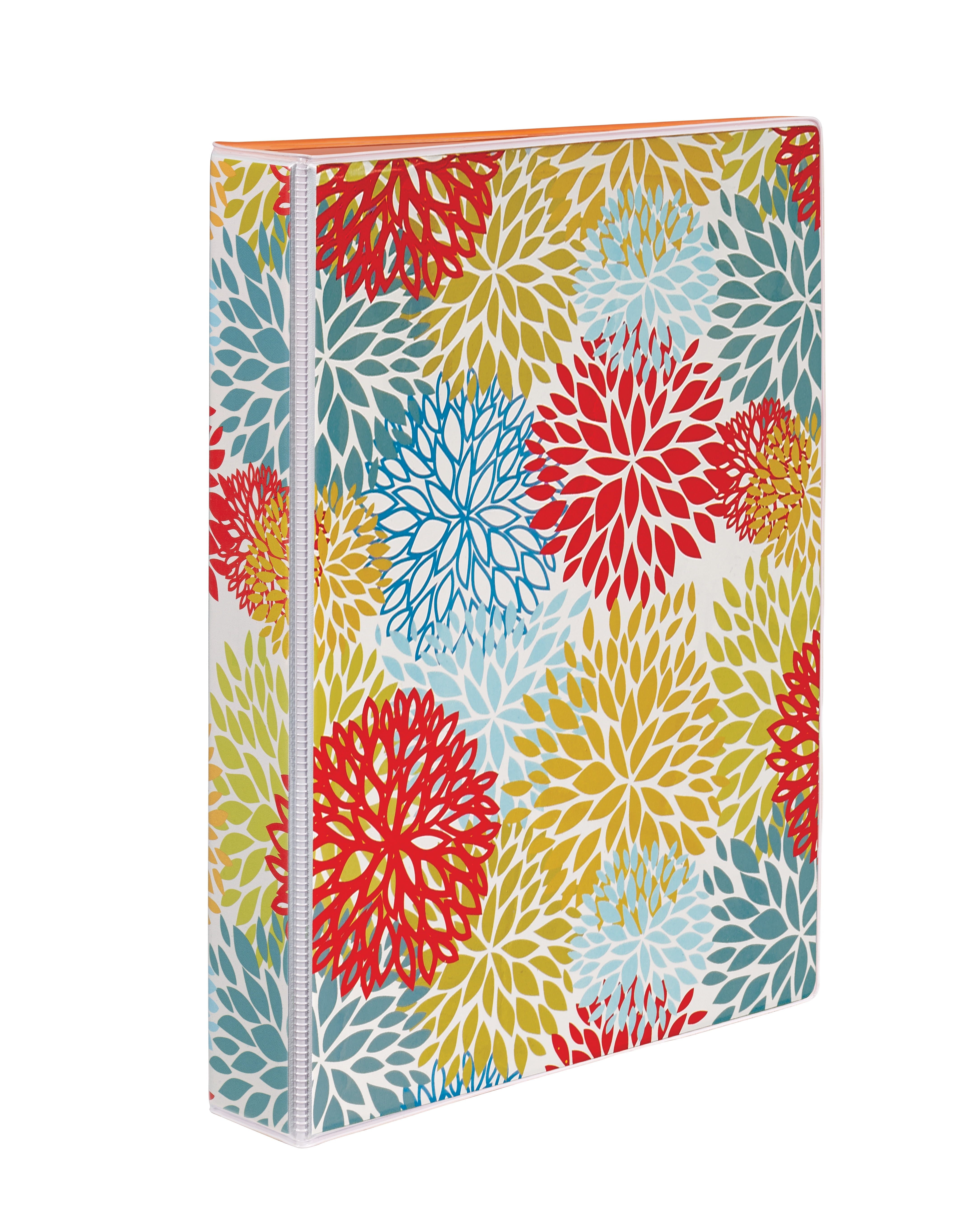 Avery Mini Durable Style Binder, 1' Round Rings, 175-Sheet Capacity, 5-1/2' x 8-1/2', Bright Floral, (18447)