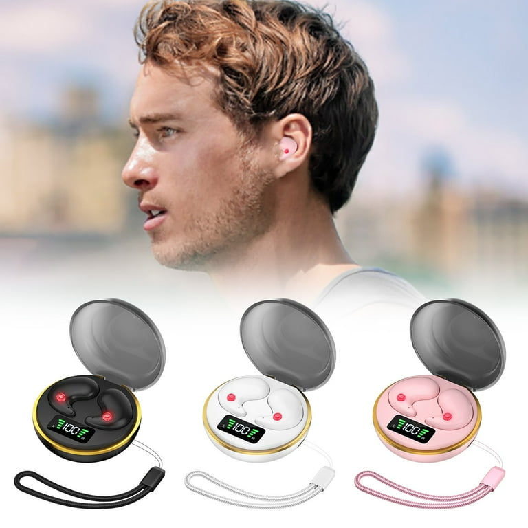 Chunleiiii Sound Blocking Headphones for Adults By 8 Headset Half In The Ear Sleep Headset Mini Stealth Cord Shows Power Bilateral Stereo Wireless Charging Noise Reduction Walmart