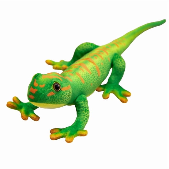 1pcs 19.6in Gecko Stuffed Animal,Cute Plush Decor Gift for Birthdays, Valentine's, Christmas，Home Decorations,Green