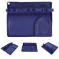 thumbnail image 1 of unbranded Organizador De Cubiertos Y De Silicona Azul Con Ranuras Para Cocina Y Comedor, 1 of 6