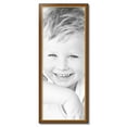 thumbnail image 2 of ArtToFrames 15" x 39" Honey with Gold Picture Frame, 15x39 inch Brown MDF Poster Frame (WOM-4446), 2 of 7