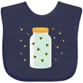 thumbnail image 3 of Inktastic Fireflies Summer Vacation Boys or Girls Baby Bib, 3 of 4