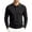Black, variant on fnnxeal Mens Polo Shirts, Button Casual Fall Winter Fashion Collared Long Sleeve White Polo Shirts for Men Size L