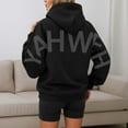 thumbnail image 4 of Under 10 dollars! Christian Hoodies For Women Oversized Plus Size Sweatshirts Fashion Drawstring Long Sleeve Casual Pullover Tops, 4 of 6