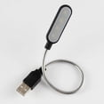 thumbnail image 1 of LED Portable Mini For Computer Flexible USB Lamp Laptop Lighting Reading Light BLACK WARM WHITE LIGHT, 1 of 8