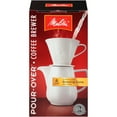 Melitta® PourOver? Porcelain Brewer 6 Cup Coffee Maker Box