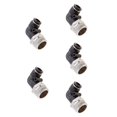 thumbnail image 1 of 5pcs Rosca de Neumáticos 90 Grados para Tubo Manguera de Agua Aire DPL-L8-04 Soledad Conector de codo de rosca macho, 1 of 10