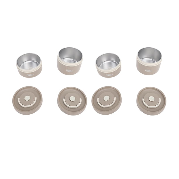 Contenedor De Almuerzo Aislado, Lonchera Térmica De Acero Inoxidable Con Tapa Con Asa Y Bolsa De Almuerzo Aislada, Tarro De Comida Aislado Portátil A Prueba De Fugas Bento Box