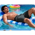 thumbnail image 2 of Tyhengta Men's Swim Trunks Quick Dry Beach Shorts with Zipper Pockets and Mesh Lining Carbon Gray 36, 2 of 4