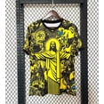 thumbnail image 1 of 24-25 Brazil Jesus Yellow Football Classic Jersey, 1 of 2