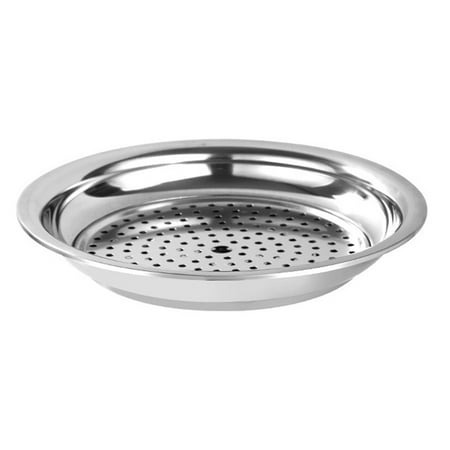 

NUOLUX 1pc Durable Stainless Steel Dumpling Plate Double-layer Draining Plate