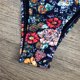 thumbnail image 3 of Gibobby Trajes de Baño Mujer Bañador floral sexy Traje de baño dividido Moda Traje de baño Estampado de pecho Mujeres Pad Trajes de baño Tankinis Set(Rosa,XL), 3 of 5