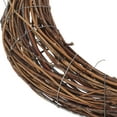 thumbnail image 3 of KAKOWELY Light Brown Hand Woven Rattan Rings for Decoration DIY Wreath Frame 12.5 Inches,7.87"X5.51"X1.77", 3 of 5