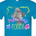 thumbnail image 4 of Inktastic Palm Bay Florida Cute Swimming Manatee T-Shirt, 4 of 5