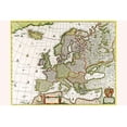 thumbnail image 2 of Visscher, Nicolas 18x13 White Modern Wood Framed Museum Art Print Titled - Europe, 2 of 4