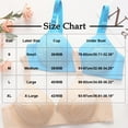 thumbnail image 2 of Ohufall items! Wireless Support Bras for Women BC CUP Full Coverage And Lift Plus Size Bras 36B/C-42B/C Bra Wirefree Bralette Minimizer Bra for Everyday Comfort, 2 of 9