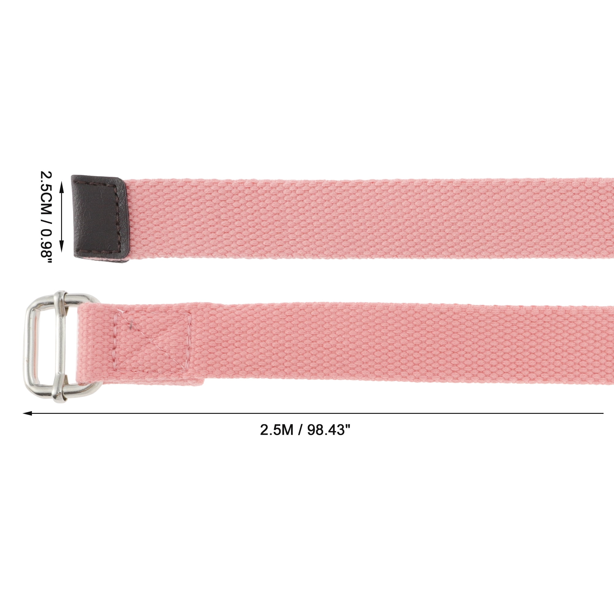 Unique Bargains 1Pc Women Yoga Stretch Band 98.43 Inch Length Pink