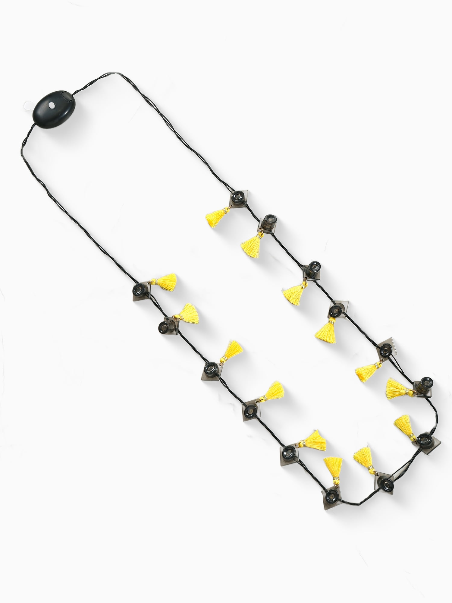 Graduation Light-Up Grad Cap Necklace, Black, 1 Piece