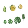thumbnail image 1 of MesaSe Artificial Palm Leaf Imitation Leaf Turtle Back Leaf Set Hawaiian Party Decoration, 1 of 8