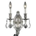 thumbnail image 2 of Elegant Lighting Rosalia 9" 2 Light Elements Crystal Wall Sconce, 2 of 2