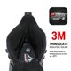 thumbnail image 2 of Botas de Senderismo de Invierno Impermeables Aisladas para Hombre NORTIV 8 Gris Talla 10, 2 of 5