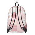 thumbnail image 3 of Pioneer Flower Floral Print Pattern Backpack for School, Cute School Bag with Adjustable Shoulder Straps and Padded Back, 15.7"x11.8"x5.5", 3 of 4