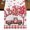 White Light Pink Coral Pink, variant on Table Runners 72 Inches Long Dress Scarves, Valentine's Day Farmhouse Kitchen Table Runner, Coffee Tablerunners, Red Love Balloons Trees Truck Pink Plaid 18x72 Inch