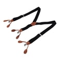 thumbnail image 4 of Tirantes para hombre Bling Bling ajustables con Clip de metal anchos para fiesta formal, 4 of 12
