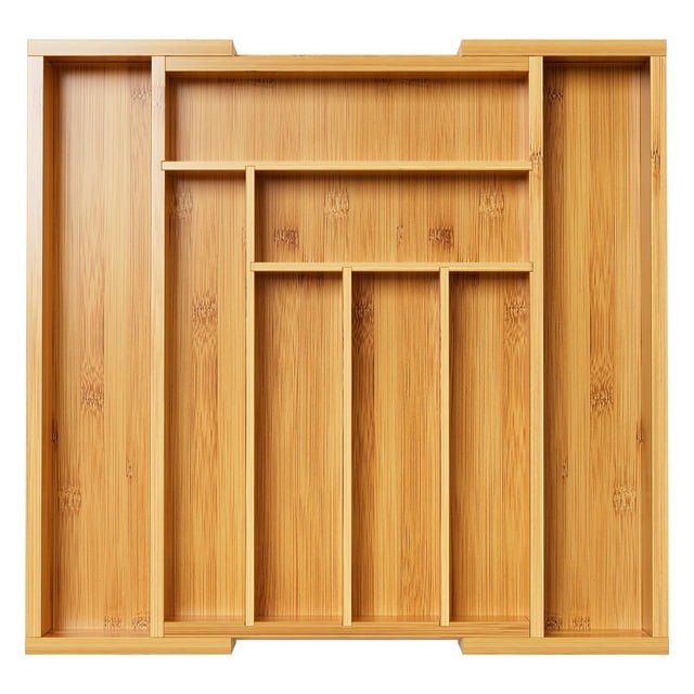 Organizador de cajones Pipishell Bamboo para soporte de utensilios