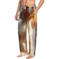 thumbnail image 6 of Logiee Rainbow English Cocker Spaniel Print Pajama Pants for Men,Men’s Pajama Bottoms,Mens PJ Pants with Pockets & Button Fly-X-Large, 6 of 6