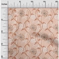 thumbnail image 2 of oneOone Polyester Spandex Peach Fabric Florals Sewing Craft Projects Fabric Prints By Yard 56 Inch Wide, 2 of 4