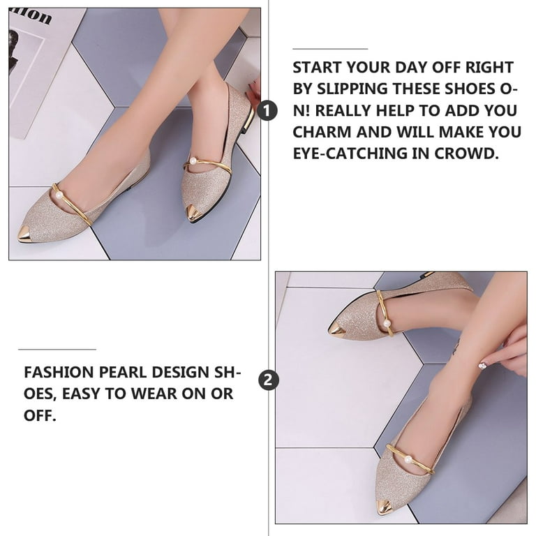 Nude pearl shoes 2025
