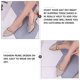thumbnail image 5 of GOOHOCHY 1 par de bombas antideslizantes para mujer con perlas y punta puntiaguda, zapatos planos planos de moda, 5 of 8