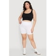 thumbnail image 2 of Womens Plus Size Seamless Biker Shorts, 2 of 5