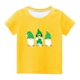 thumbnail image 3 of Rciityk Toddler T Shirts Big and Little Boys Girls Summer Casual Short Sleeve Crew Neck T Shirt St. Patrick's Day Graphic Tee Tops for 5 Years - Spring/Summer Savings Clearance, 3 of 5