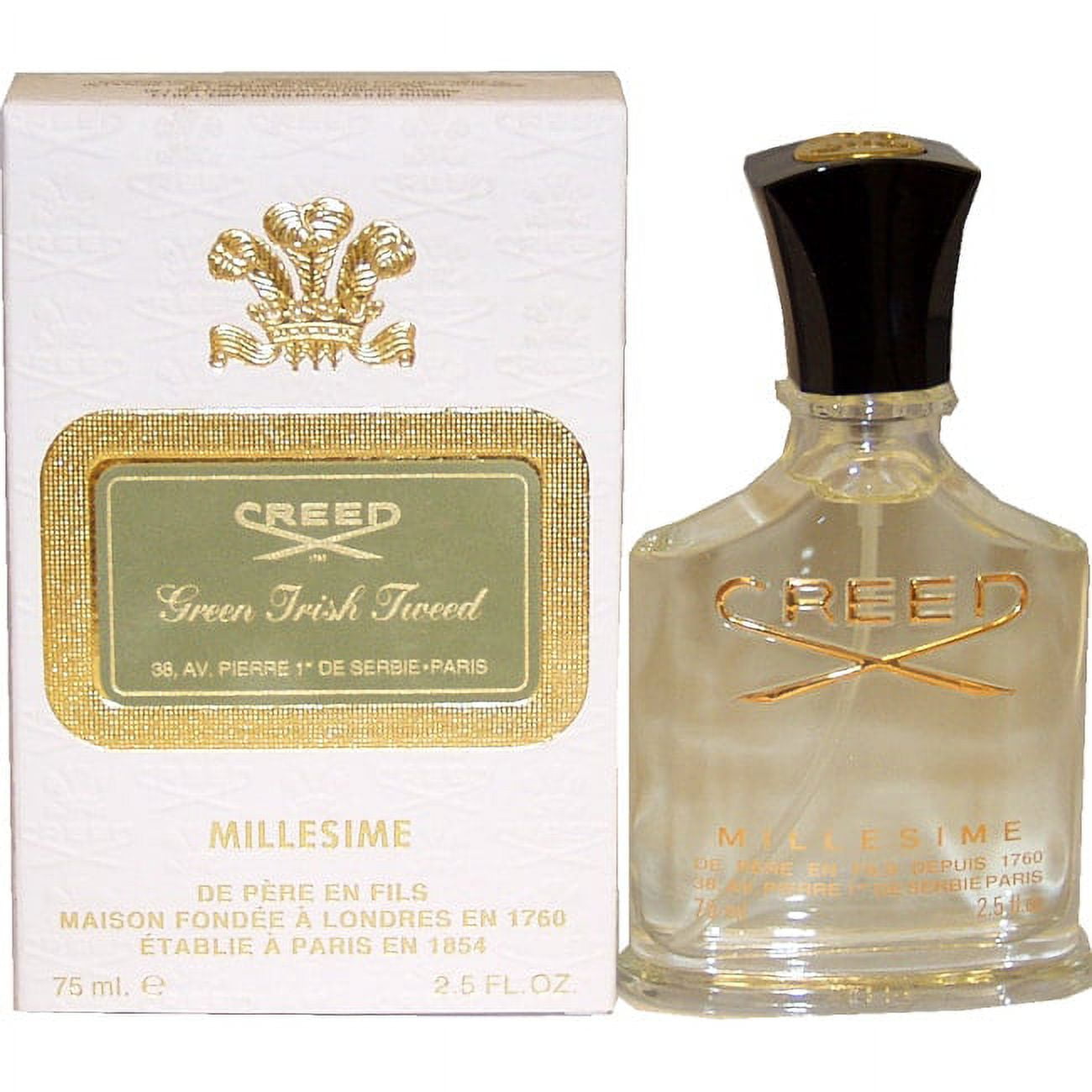 Creed Green Irish Tweed Millesime Spray, 2.5 Oz - Walmart.com
