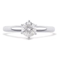 thumbnail image 4 of Arista 1/3 Carat T.w. Round Diamond 14k White Gold, 4 of 6