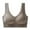 Coffee, variant on QASIEATN Seamless Bras for Women Wireless Supportive Full Coverage Brassiere for Small Breast Women's Underwear