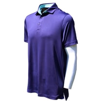 Head Sportswear Men's Solid Performance Polo Golf Shirt, Small Eve Blue/Ocean -