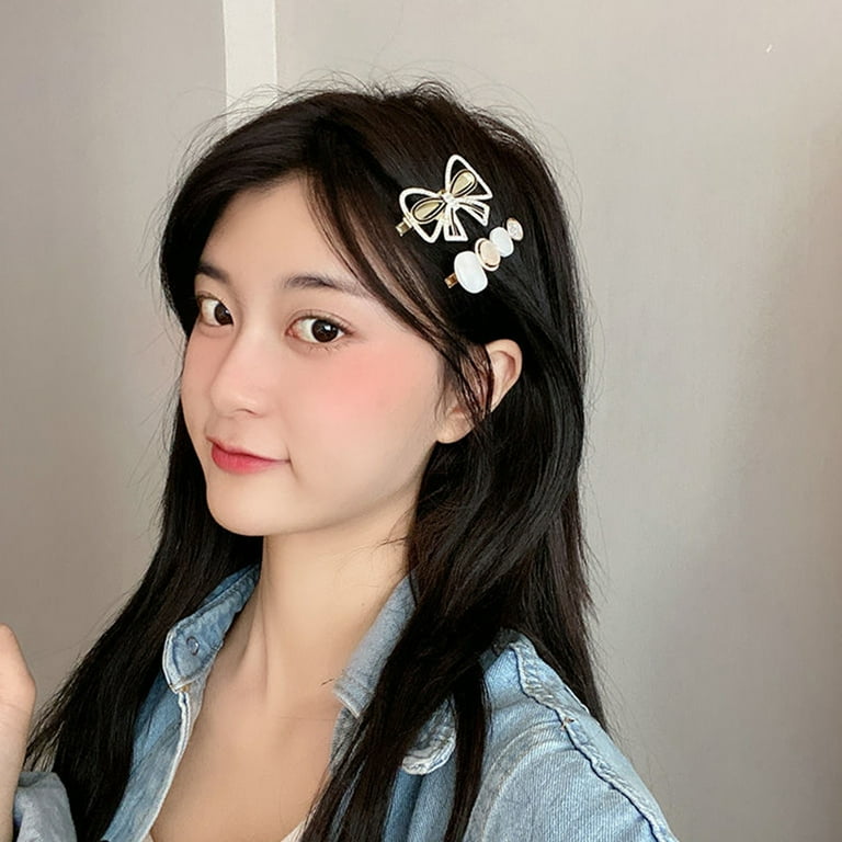 Korean Style Hair Clips for Girls