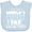 AE-Light Blue, variant on Inktastic I'm the World's Cutest Tax Deduction Blue Hearts Boys or Girls Baby Bib