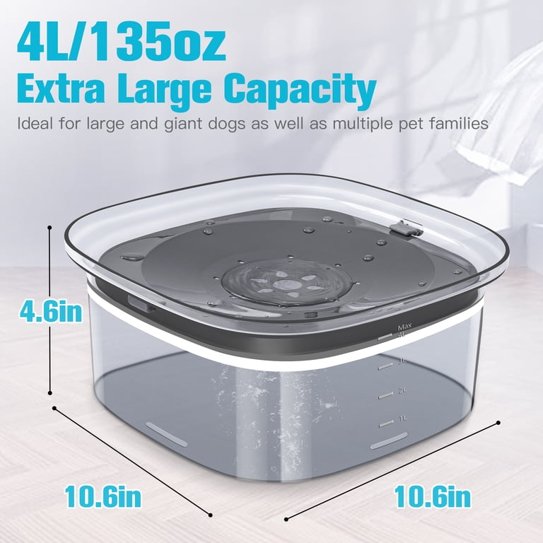 Pet Supplies : Fithome Dog Water Bowl, Elevated Dog Water Bowls for Pet Supplies : Fithome Dog Water Bowl, Elevated Dog Water Bowls for