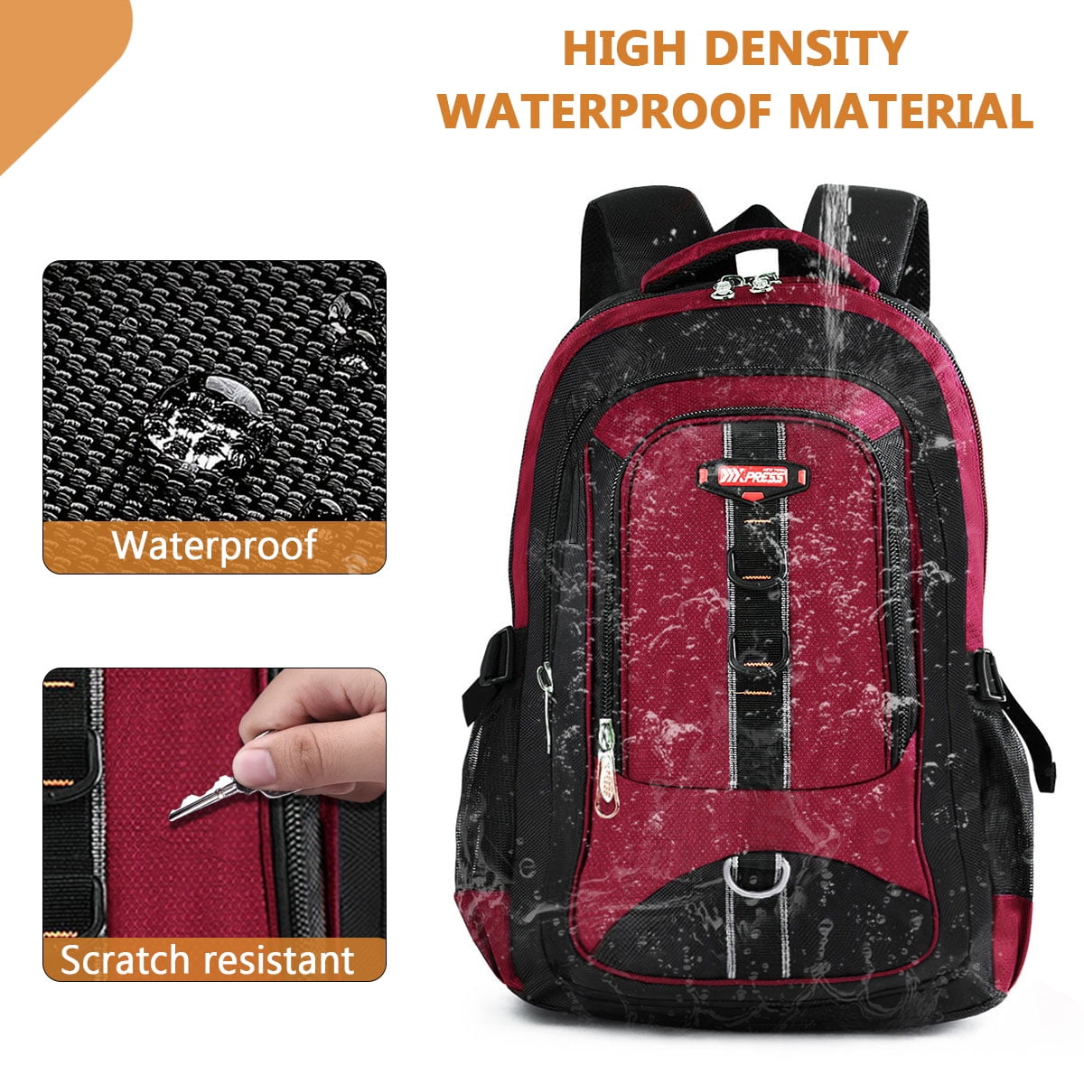Travel Backpack for Men Women Multifunctional Waterproof
