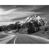 Posterazzi PDDUS51AJE0078 Teton Park Road & Teton Range Grand Teton National Park Wyoming Poster Print by Adam Jones - 34 x 27 in.
